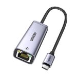 UGREEN CM483 Adapter sieciowy USB-C do RJ45 (szary) - obrazek 2