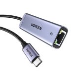 UGREEN CM483 Adapter sieciowy USB-C do RJ45 (szary) - obrazek 3