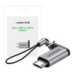 Adapter USB-C do micro USB UGREEN US282 (szary) - obrazek 5