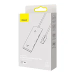 Hub 4w1 Baseus Lite Series USB do 4x USB 3.0 25cm (biały) - obrazek 6