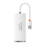 Hub 4w1 Baseus Lite Series USB do 4x USB 3.0 25cm (biały) - obrazek 5