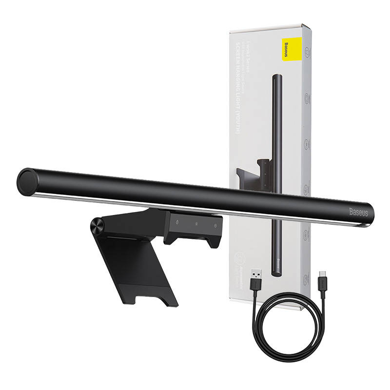 25200_8 Lampa Baseus i-Wok 2 na monitor z panelem dotykowym (czarna) - obrazek 1