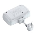 Listwa zasilająca z 2 gniazdami AC, 3x USB, USB-C, LDNIO SE2435, 2500W (biała) - obrazek 9