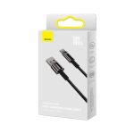 Kabel USB do USB-C Baseus Tungsten Gold, 100W, 2m (czarny) - obrazek 8