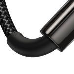 Kabel USB do USB-C Baseus Tungsten Gold, 100W, 2m (czarny) - obrazek 7