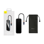 Adapter 4w1 Baseus Hub USB-C na 4xUSB 3.0 (ciemny szary) - obrazek 2