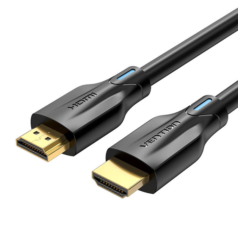 28954_1 Kabel HDMI 2.1 Vention AANBG, 8K 60Hz/ 4K 120Hz, 1,5m (czarny) - obrazek 1