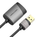 Zewnętrzna karta dźwiękowa USB Vention CDKHB TRS 3.5mm 0,15m (szara) - obrazek 4