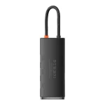 HUB Baseus 5-portowy USB-C do HDMI+USB3.0x3+PD (czarny) - obrazek 2