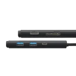 Hub Baseus OS Lite 6-Port (Typ-C do HDMI+USB3.0*2+PD+SD/TF) (czarny) - obrazek 5