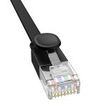 Płaski kabel sieciowy Baseus Ethernet RJ45, Cat.6, 12m (czarny) - obrazek 4