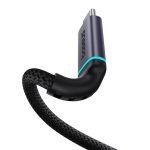 Przedłużenie kabla USB-C Baseus męski do żeński High Definition 10Gbps, 0,5m (czarny) - obrazek 4