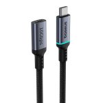 Przedłużenie kabla USB-C Baseus męski do żeński High Definition 10Gbps, 0,5m (czarny) - obrazek 3
