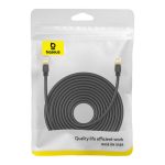 Kabel sieciowy kat. 8 Baseus Ethernet RJ45, 40Gbps, 15m (czarny) - obrazek 8