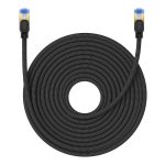 Kabel sieciowy w oplocie kat. 7 Baseus Ethernet RJ45, 10Gbps, 20m (czarny) - obrazek 2