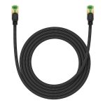 Kabel sieciowy w oplocie kat. 8 Baseus Ethernet RJ45, 40Gbps, 2m (czarny) - obrazek 2