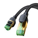 Kabel sieciowy w oplocie kat. 8 Baseus Ethernet RJ45, 40Gbps, 2m (czarny) - obrazek 6