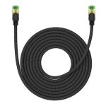 Kabel sieciowy w oplocie kat. 8 Baseus Ethernet RJ45, 40Gbps, 8m (czarny) - obrazek 2
