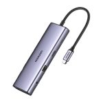 Adapter 10w1 UGREEN Revodok CM498 Hub USB do 3x USB-A 3.0, HDMI, VGA, RJ45, SD/TF, AUX3.5mm, PD Converter - obrazek 3