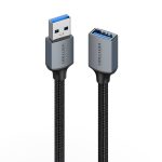 Kabel USB 3.0 męski do żeński Vention CBLHH 2m (czarny) - obrazek 2