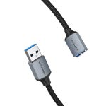 Kabel USB 3.0 męski do żeński Vention CBLHH 2m (czarny) - obrazek 3