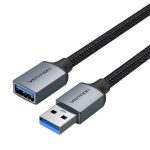 Kabel USB 3.0 męski do żeński Vention CBLHH 2m (czarny) - obrazek 4