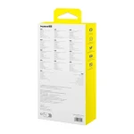 Hub 6w1 Baseus Metal Gleam 2 Series, USB-C do 2xUSB 3.0 +USB-C + HDMI + USB-C PD + Ethernet RJ45 - obrazek 8