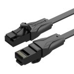 Płaski kabel sieciowy UTP Cat. 6 Vention IBABG RJ45 Ethernet 1000Mbps 1,5m, czarny - obrazek 4