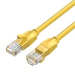 Kabel sieciowy UTP CAT6 Vention IBEYF RJ45 Ethernet 1000Mbps 1m żółty - obrazek 3