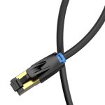 Kabel sieciowy CAT8 SFTP Vention IKABH RJ45 Ethernet 40Gbps 2m czarny - obrazek 3