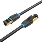 Kabel sieciowy CAT8 SFTP Vention IKABQ RJ45 Ethernet 40Gbps 20m Czarny - obrazek 2