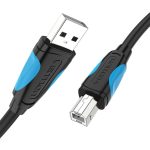 Kabel do drukarki USB 2.0 A do USB-B Vention VAS-A16-B100 1m Czarny - obrazek 3