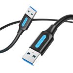 Kabel USB 3.0 Vention CONBH 2A 2m czarny PVC - obrazek 2