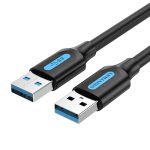 Kabel USB 3.0 Vention CONBH 2A 2m czarny PVC - obrazek 3