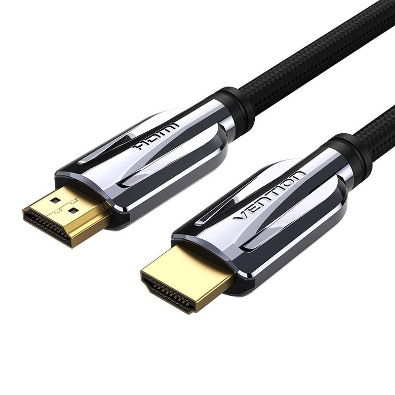 35078_1 Kabel HDMI 2.1 Vention AALBG, 8K 60Hz/ 4K 120Hz, 1,5m (czarny) - obrazek 1