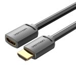 Kabel przedłużający HDMI 2.0 męski do HDMI 2.0 żeński Vention AHCBJ 5m, 4K 60Hz, (czarny) - obrazek 4