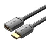 Kabel przedłużający HDMI 2.0 męski do HDMI 2.0 żeński Vention AHCBD 0,5m, 4K 60Hz, (czarny) - obrazek 4