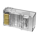 Wtyczka modułowa RJ45 CAT6 UTP Vention IDDR0-50 przezroczysta opakowanie 50 szt. - obrazek 2
