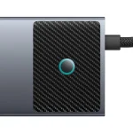 Adapter Hub 10w1 Baseus 2x HDMI, USB-C, 3xUSB-A+RJ45+SD/TF, PD  (szary) - obrazek 5