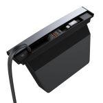 Hub Baseus T-Space z kablem USB-C do USB-C dla Tesla (czarny) - obrazek 4