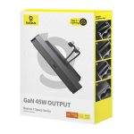 Hub Baseus T-Space z kablem USB-C do USB-C dla Tesla (czarny) - obrazek 7