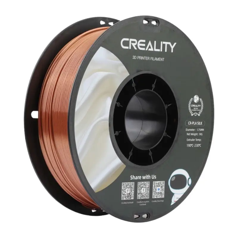 42615_1 Filament CR-Silk PLA Creality (Miedziany) - obrazek 1