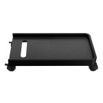 Podstawka pod komputer stacjonarny, na kółkach (czarna), do 15 kg - obrazek 2