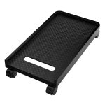 Podstawka pod komputer stacjonarny, na kółkach (czarna), do 15 kg - obrazek 3