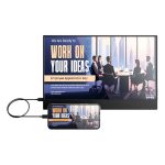 Przenośny monitor 14 cali PCM3-AIR Blitzwolf USB-C HDR FHD Full HD 1080p - obrazek 3