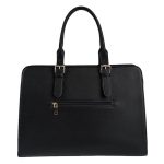 Damska torebka na laptopa z kosmetyczką 15.6'' Matein 1310 Czarna USB - obrazek 3