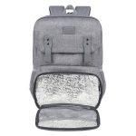 Plecak na laptopa / Torba na lunch 15.6'' Matein 1161 Szary USB - obrazek 2