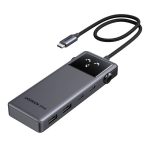 Hub / adapter USB-C 6w1 Ugreen Uno CM888 2x USB, HDMI 4K, 2x USB-C 3.2, PD - obrazek 2