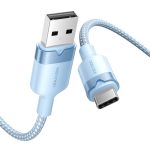 Kabel USB 2.0 A do USB-C 3A Vention CTNLF 1M (niebieski) - obrazek 2