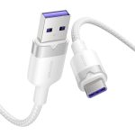 Kabel USB 2.0 A do USB-C 6A Vention CTOWH 2M (biały) - obrazek 2